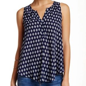 LUSH V Neck Tunic Tank Top